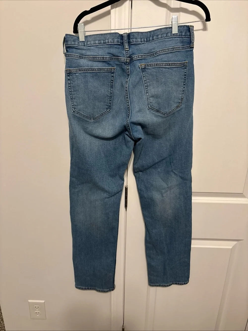 Banana Republic Light Blue Straight-Leg Jeans
